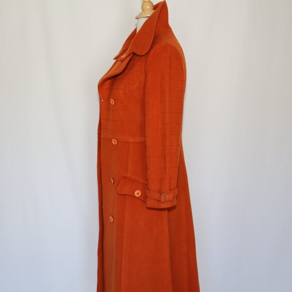 Louis Feraud from Paris Workshop Pretà Porter(ready-to-wear) vintage wool coat - Picture 5 of 15